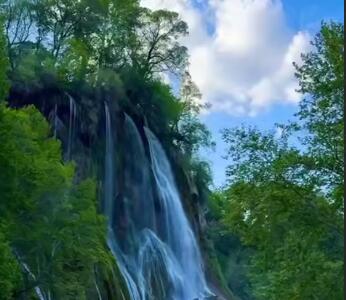 آبشار بیشه در استان لرستان