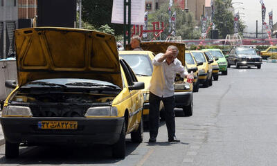 کف خیابان‌های تهران، داغ‌تر از کویر لوت است!