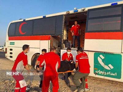 انحراف اتوبوس حامل زائران ایرانی در عراق