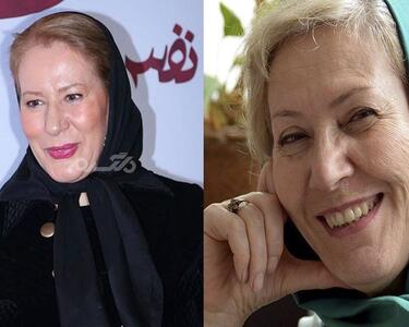 قاب روز ؛ تغییر چهره «مهدخت» سریال زمانه بعد 11 سال در 65 سالگی