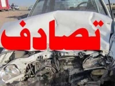 تصادف دو سواری مصدوم به جا گذاشت