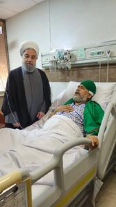 عکس/ عیادت حسن روحانی از سید محمود علوی | اقتصاد24