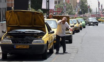 کف خیابان‌های تهران گرم‌تر از کویر لوت!