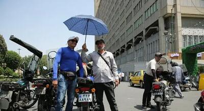 کف خیابان‌های تهران گرم‌تر از کویر لوت!