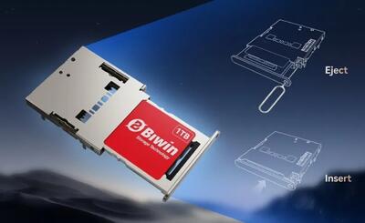 شرکت چینی از جدیدترین و کوچک‌ترین SSD جهان رونمایی کرد که قابلیت نصب بر روی گوشی‌های هوشمند را دارد