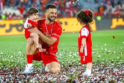 سروش رفیعی ستاره پرسپولیس مهمان وریا غفوری شد