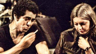 عکس سفر در زمان تیپ ویژه بهروز وثوقی و گوگوش در زمستان 1352