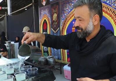 همت بلند مردم روستای ایوک برای خدمت به زائران اربعین‌+فیلم - تسنیم
