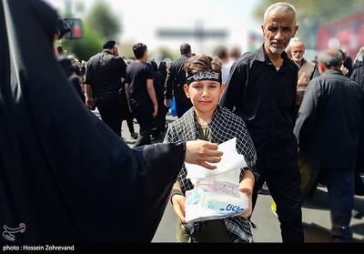 شکوه خدمت به زائران اربعین در گرمای 45درجه ای هوا- فیلم فیلم استان تسنیم | Tasnim