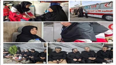 بهره مندی بیش از ۴۰۰ زائر از خدمات امدادی و درمانی جمعیت هلال‌احمر استان قم