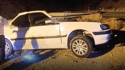 فوت 2 هرمزگانی در حادثه رانندگی جاده داراب
