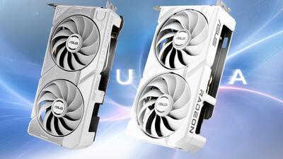 ایسوس از معرفی کارت‌های گرافیک Radeon RX 9060 XT و RTX 5060 DUAL White Edition خبر داد