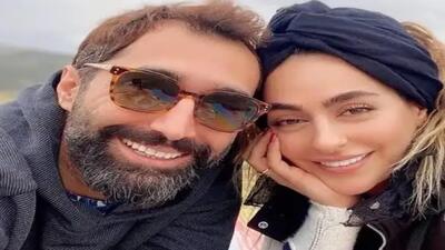 تصویر روز | سمانه پاکدل و شوهرش | گلی شی
