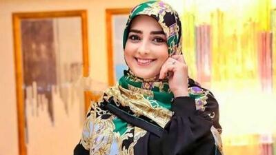 تصویر روز | ستاره سادات قطبی مجری صداوسیما | گلی شی
