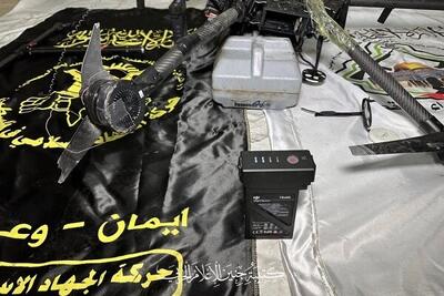 سقوط پهپاد ارتش رژیم صهیونیستی در شهر غزه