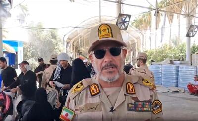 تأمین امنیت و دیپلماسی مرزی، رمز تردد روان زائران در مرز خسروی