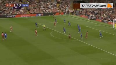 گل کودی خاکپو به بورنموث (لیورپول 2-0 بورنموث) - پارس فوتبال
