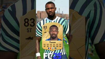 مقایسه ریتینگ و تفاوت ظاهری مارکوس تورام از FIFA 17 تا EA FC 25 - پارس فوتبال