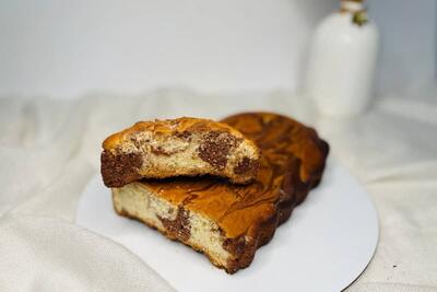 دستور پخت کیک مرمرین در خانه + فیلم