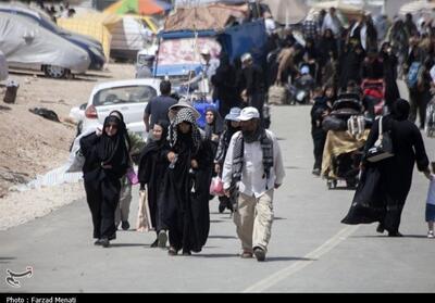 ارائه خدمات بی‌وقفه به زائران اربعین تا آخرین نفر در مرز خسروی - تسنیم