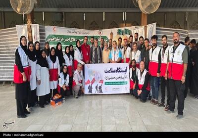 خدمات رسانی 90 نیروی درمانی و بهداشتی دانشگاه علوم پزشکی بیرجند در مرز مهران - تسنیم