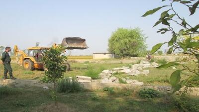 آزادسازی اراضی کشاورزی ۱۵۰ میلیاردی در نور