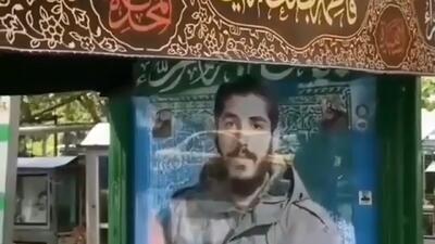 گوشه‌هایی از حال و هوای مزار شهید ابراهیم هادی به مناسبت اربعین + فیلم