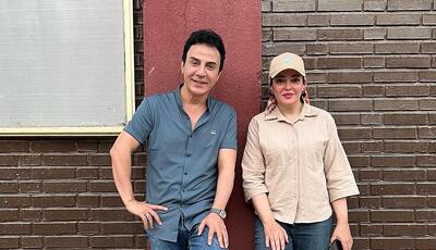 تفریح لاکچری عمو پورنگ و خانم بازیگرِ «در پناه تو»/ ببینید