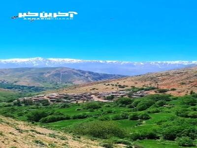 «روستای زیبای کلوسه» در استان اصفهان