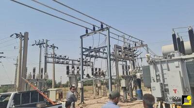 بهینه‌سازی پست برق ۱۳۲ کیلوولت دژپل شهرستان دزفول انجام شد