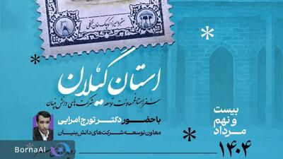 بررسی ظرفیت‌ها و زمینه‌های حمایت برای توسعه شرکت‌های دانش‌بنیان گیلان