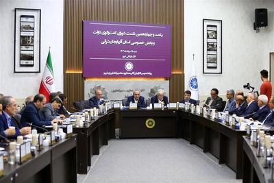 هم‌اندیشی شورای گفتگوی دولت و بخش خصوصی آذربایجان‌شرقی در خصوص انرژی، سرمایه‌گذاری، کریدور زنگه‌زور و مشکلات بانکی
