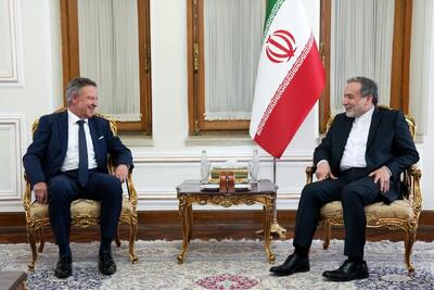 سفیر آلمان پس از دیدار با عراقچی از ایران رفت+ عکس
