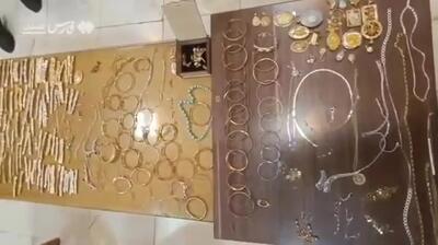 سرقت طلا با کمک قطعی برق! + فیلم