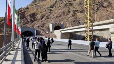 مسیر رفت آزادراه تهران - شمال افتتاح می شود