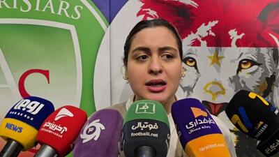 فاطیما بهارمست: اولین مسابقه فوتبالی بود که از نزدیک مشاهده کردم