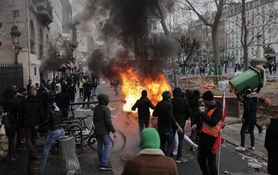 فیلم/ اعتراضات خیابانی در صربستان