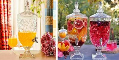 انواع مدل کلمن های شربت‌خوری شیشه ای جدید؛ شیکول، کاربردی و مهمان پسند!