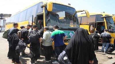 جابجایی بیش از ۱۱ هزار زائر از مرز مهران به مازندران
