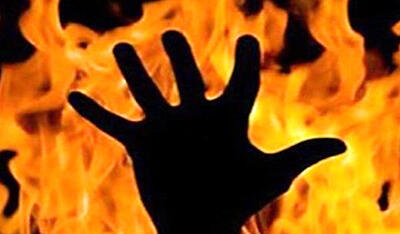 مرگ دلخراش کودک ٧ ساله در آتش سوزی کانکسی در بم
