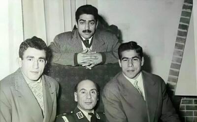 تصویری کمتر دیده شده از پهلوانان ایرانی