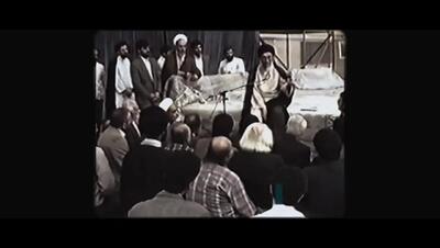 بیانات رهبر انقلاب درباره‌ تابلوی عصر عاشورا اثر استاد فرشچیان+ فیلم