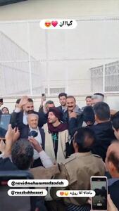 رقص کردی نوید محمدزاده و روزبه حصاری!