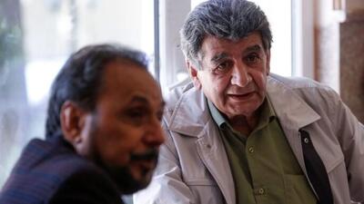 تصویر روز | بهروز وثوقی در کنار منوچهر والی زاده در دهه 40 | گلی شی