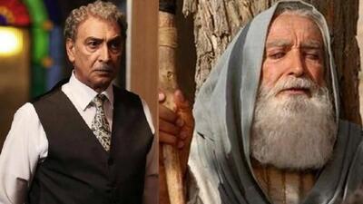 تصویر روز | محمود پاک نیت در نقش «یعقوب نبی» در سریال یوسف | گلی شی