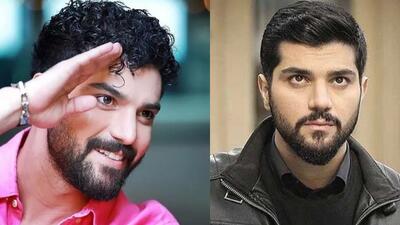 تصویر روز | لحظه دوست داشتنی و دیدنی «سینا مهراد» زمان بوسیدن دست مادرش | گلی شی