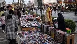 دستفروشی در پیاده راه رشت از ۲۷ مردادماه ممنوع شد!