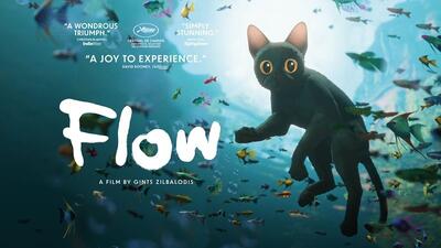 انیمیشن flow جریان | برنده اسکار 2024