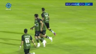 گل اول خیبر خرم آباد به مس رفسنجان (احسان حسینی)