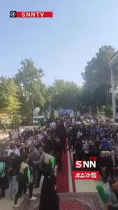 اصفهان در انتظار وداع با نگارگر آسمانی؛ حال‌وهوای بدرقه استاد فرشچیان پیش از آغاز رسمی مراسم